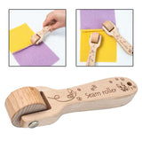 Maxbell Seam Roller Joint Decorative Point Portable for Household Print Quilting