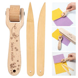 Maxbell Bone Folder Fittings Durable Sewing Tools Seam Roller for Quilting Wallpaper
