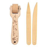 Maxbell Bone Folder Fittings Durable Sewing Tools Seam Roller for Quilting Wallpaper