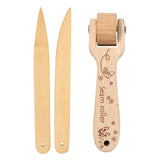 Maxbell Bone Folder Fittings Durable Sewing Tools Seam Roller for Quilting Wallpaper