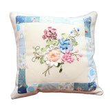 Maxbell Maxbell Embroidery Pillow Covers Kit Sewing Craft Floral Pattern for Wedding Bedroom Option 1