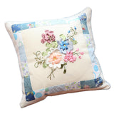 Maxbell Maxbell Embroidery Pillow Covers Kit Sewing Craft Floral Pattern for Wedding Bedroom Option 1