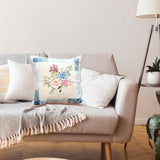 Maxbell Maxbell Embroidery Pillow Covers Kit Sewing Craft Floral Pattern for Wedding Bedroom Option 1