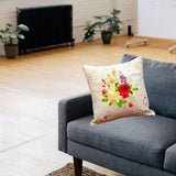 Maxbell Maxbell Embroidery Pillow Covers Kit Sewing Craft Floral Pattern for Wedding Bedroom Option 3
