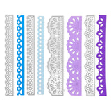 Maxbell 4 Pcs Set Cutting Dies Stencil Tools DIY Art Crafts Steel for Scrapbook