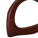 Maxbell Wooden Handle Handmade D Shaped Handle Replacement for Clutches Purse Making