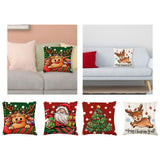 Maxbell Multicolor Christmas Pillow Cover Pillow Case Xmas Decoration Bed Winter Deer