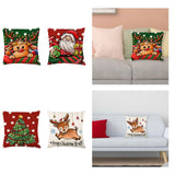 Maxbell Multicolor Christmas Pillow Cover Pillow Case Xmas Decoration Bed Winter Deer