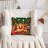 Maxbell Multicolor Christmas Pillow Cover Pillow Case Xmas Decoration Bed Winter Deer