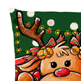 Maxbell Multicolor Christmas Pillow Cover Pillow Case Xmas Decoration Bed Winter Deer