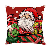 Maxbell Multicolor Christmas Pillow Cover Pillow Case Xmas Decoration Bed Winter Old Man