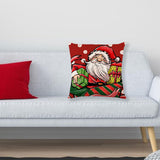 Maxbell Multicolor Christmas Pillow Cover Pillow Case Xmas Decoration Bed Winter Old Man