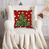 Maxbell Multicolor Christmas Pillow Cover Pillow Case Xmas Decoration Bed Winter Tree