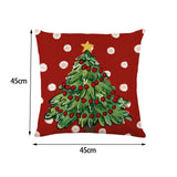 Maxbell Multicolor Christmas Pillow Cover Pillow Case Xmas Decoration Bed Winter Tree