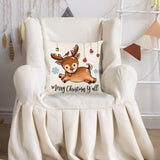 Maxbell Multicolor Christmas Pillow Cover Pillow Case Xmas Decoration Bed Winter Fawn