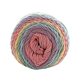 Maxbell 5 Strands Rainbow Yarn Braided Rope Cord Knitting Handmade for Sweater A