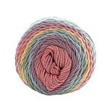 Maxbell 5 Strands Rainbow Yarn Braided Rope Cord Knitting Handmade for Sweater A