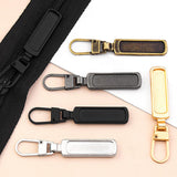 Maxbell 10x Metal Zipper Heads Fasteners Zip Pulls for Jackets Clothes Luggage Argent