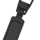 Maxbell 10x Metal Zipper Heads Fasteners Zip Pulls for Jackets Clothes Luggage Black