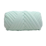 Maxbell 1kg Velvet Chunky Yarn Arm Knitting Rug Making Hand Knit Pet Bed Crocheting Light Green
