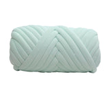 Maxbell 1kg Velvet Chunky Yarn Arm Knitting Rug Making Hand Knit Pet Bed Crocheting Light Green