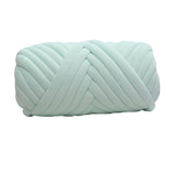Maxbell 1kg Velvet Chunky Yarn Arm Knitting Rug Making Hand Knit Pet Bed Crocheting Light Green