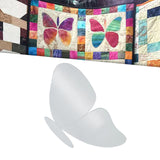 Maxbell Butterfly Shaped Quilting Template Crafts Supplies for Patchwork Sewing S