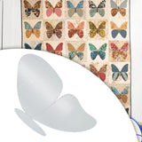 Maxbell Butterfly Shaped Quilting Template Crafts Supplies for Patchwork Sewing S
