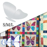 Maxbell Butterfly Shaped Quilting Template Crafts Supplies for Patchwork Sewing L
