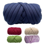 Maxbell Chunky Yarn Polyester for Pillow Handmade Navy Blue