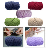 Maxbell Chunky Yarn Polyester for Pillow Handmade Navy Blue