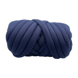 Maxbell Chunky Yarn Polyester for Pillow Handmade Navy Blue