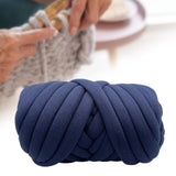 Maxbell Chunky Yarn Polyester for Pillow Handmade Navy Blue