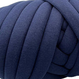 Maxbell Chunky Yarn Polyester for Pillow Handmade Navy Blue