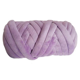 Maxbell Chunky Yarn Polyester for Pillow Handmade Violet