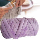 Maxbell Chunky Yarn Polyester for Pillow Handmade Violet