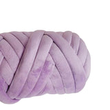 Maxbell Chunky Yarn Polyester for Pillow Handmade Violet