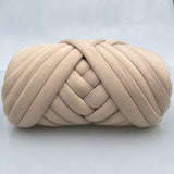 Maxbell Chunky Yarn Polyester for Pillow Handmade Khaki
