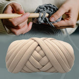 Maxbell Chunky Yarn Polyester for Pillow Handmade Khaki