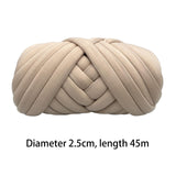 Maxbell Chunky Yarn Polyester for Pillow Handmade Khaki