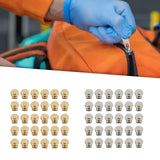 Maxbell 30Pcs Zipper Sliders Only Heavy Duty Zip Slides Zip Pulls Not Included Aureate