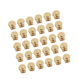 Maxbell 30Pcs Zipper Sliders Only Heavy Duty Zip Slides Zip Pulls Not Included Aureate