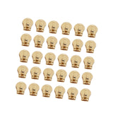 Maxbell 30Pcs Zipper Sliders Only Heavy Duty Zip Slides Zip Pulls Not Included Aureate