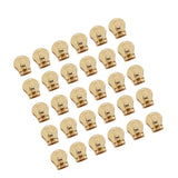 Maxbell 30Pcs Zipper Sliders Only Heavy Duty Zip Slides Zip Pulls Not Included Aureate