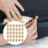 Maxbell 30Pcs Zipper Sliders Only Heavy Duty Zip Slides Zip Pulls Not Included Aureate