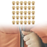 Maxbell 30Pcs Zipper Sliders Only Heavy Duty Zip Slides Zip Pulls Not Included Aureate