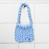 Maxbell Chunky Yarn Household Durable for Blanket DIY Tote Making Cushion Crocheting blue