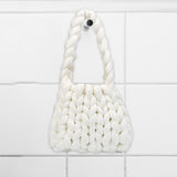 Maxbell Chunky Yarn Household Durable for Blanket DIY Tote Making Cushion Crocheting white