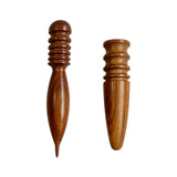 Maxbell Leather Edge Burnisher Wood Polisher Stick for Leather Projects Accessories 18cm