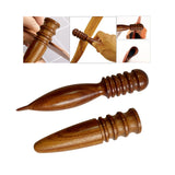 Maxbell Leather Edge Burnisher Wood Polisher Stick for Leather Projects Accessories 18cm